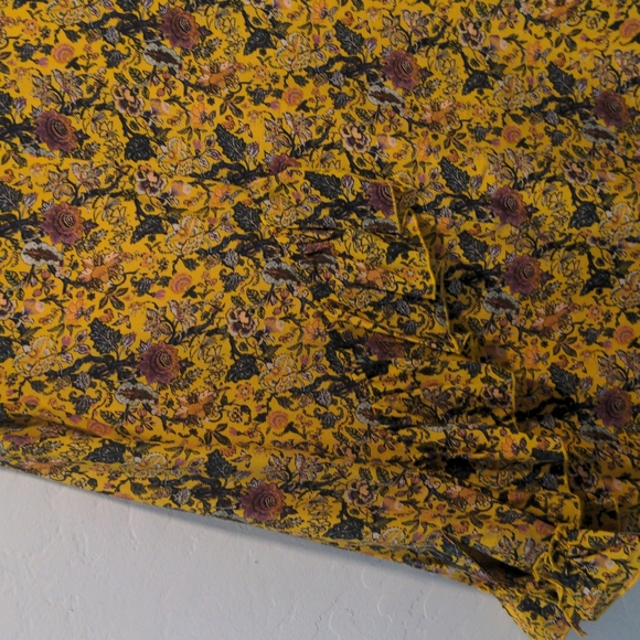 MADEWELL x KAREN WALKER SILK FLORAL LORETTA DRESS - Picture 14 of 14